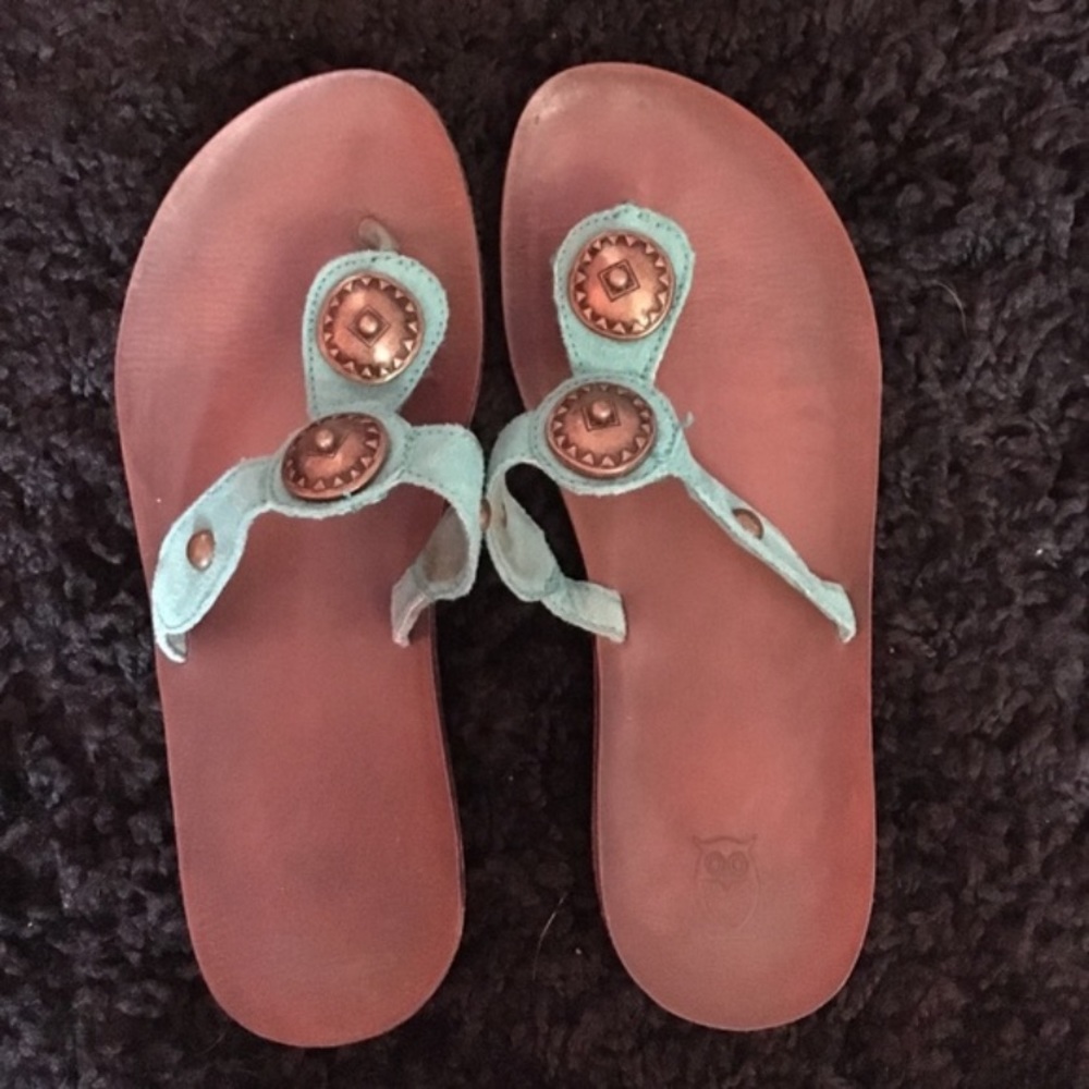 Women’s Sandals, Turquoise